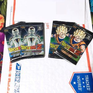 unopened card packs dragon ball z anime manga tcg
